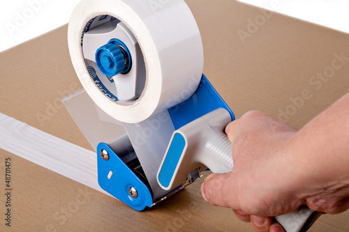 Photo: Packaging tape dispenser Packaging tape dispenser
