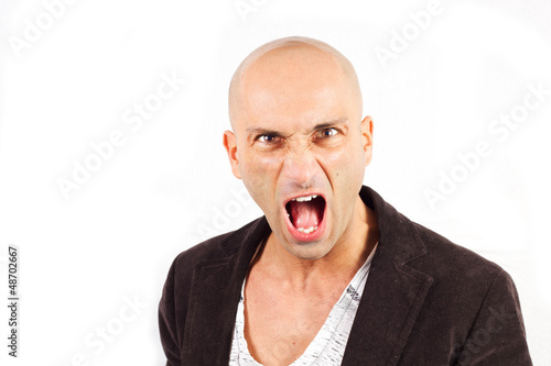 Photo: angry man angry man