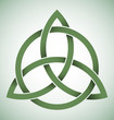 Triquetra symbol with gradients