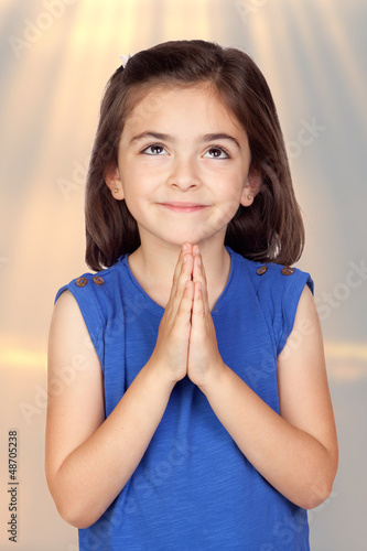 Photo: Angelic little girl Angelic little girl
