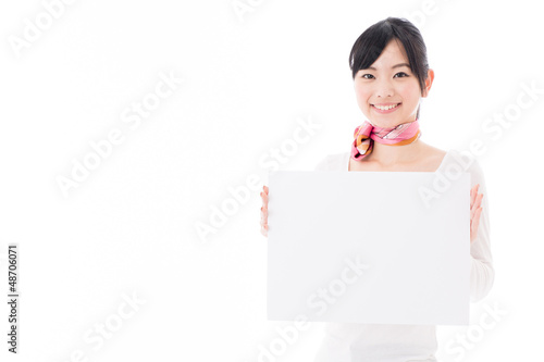 Photo: attractive asian woman wearing scarf attractive asian woman wearing scarf