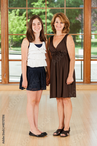 Photo: Mother and daugther portrait Mother and daugther portrait