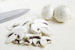 Photo: Sliced ??mushrooms Sliced ??mushrooms