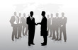 meeting of businessmen