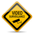 Vector video monitoring sign