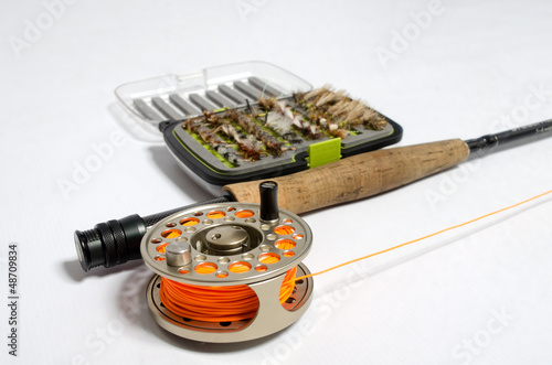 Photo: Trout fishing equipment Trout fishing equipment