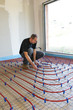Pose plancher chauffant