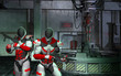 androids armed in  room regeneration