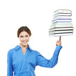 Blancing her life and studies