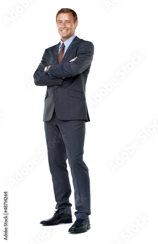 Photo: He's all about business He's all about business