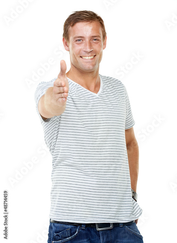 Photo: You deserve a handshake You deserve a handshake