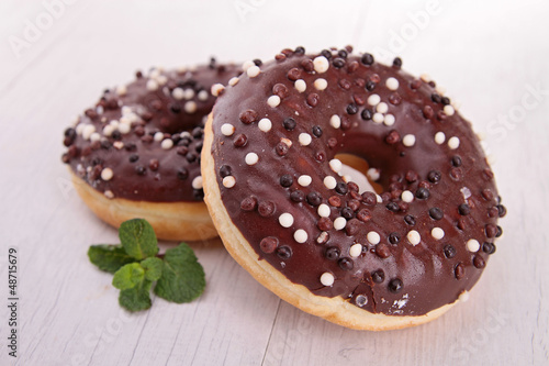 Photo: chocolate donut chocolate donut