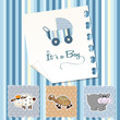 baby boy shower invitation
