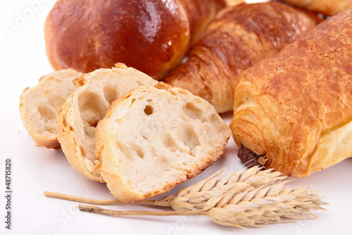 Photo: assortment of bread and pastries assortment of bread and pastries