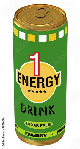 Illustration: green enegry drink green enegry drink