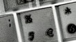 Video: Sequences of a computer keyboards. Sequences of a computer keyboards.