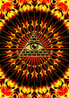 Allsehendes Auge Gottes -  Symbol der Erkenntnis & Allwissenheit