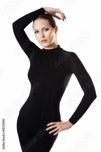 Photo: woman in hot sports underwear woman in hot sports underwear