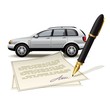 Paperwork for car