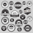 Set of labels and stickers for sale