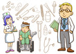 Medical and Hospital icons collection