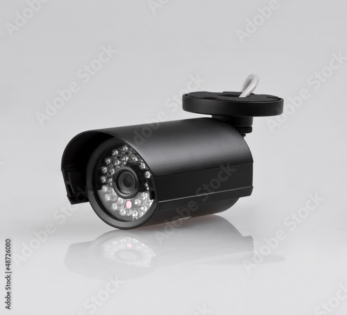 Photo: Security Camera or CCTV isolated Security Camera or CCTV isolated