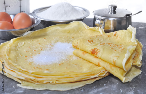 Photo: crêpes au sucre crêpes au sucre
