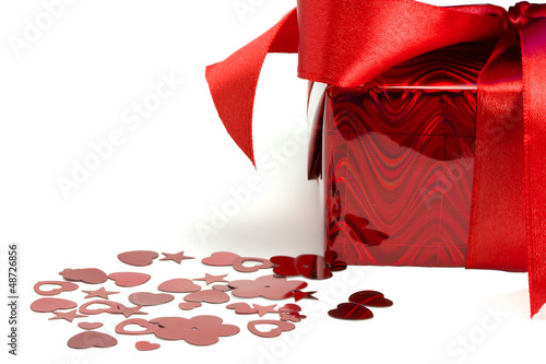 Photo: Gift and hearts Gift and hearts