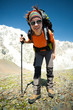 Trekking in Caucasus mountains Georgia, Svaneti region