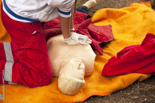 Photo: first aid training first aid training