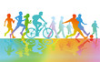 Vecteur : Sport und Bewegung Sport und Bewegung
