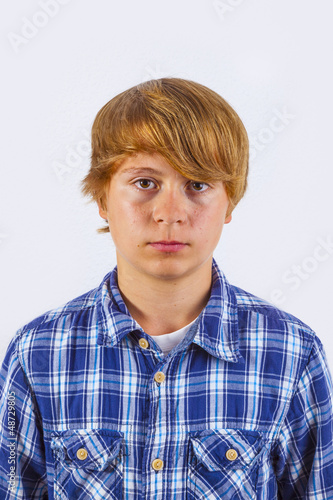 Photo: sad looking boy sad looking boy