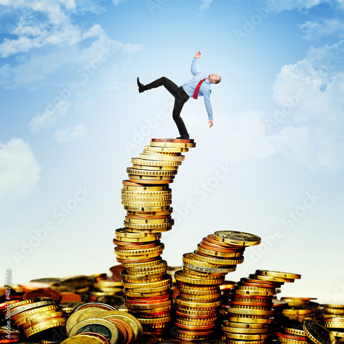 Photo: unstable finance unstable finance