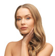 beautiful woman with long hair