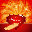 Vetor: Valentines day vector card Valentines day vector card