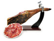 Lonchas de jamón.