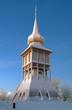 Belfry of the Kiruna Church in winter, Sweden