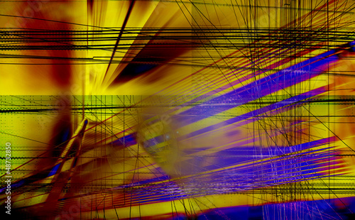 Illustration: abstract lined background abstract lined background