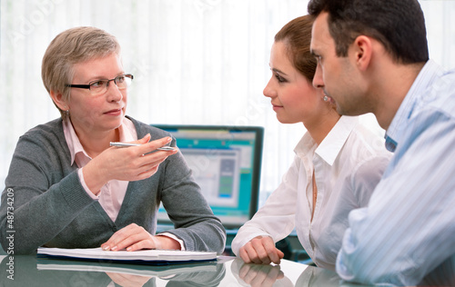 Photo: financial planning consultation financial planning consultation