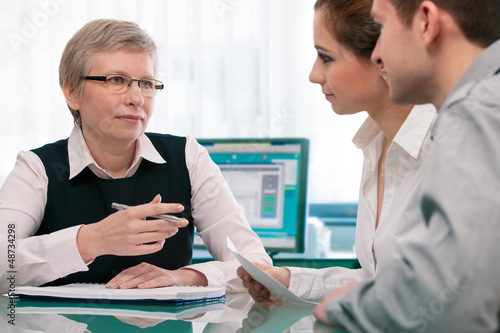 Photo: financial planning consultation financial planning consultation