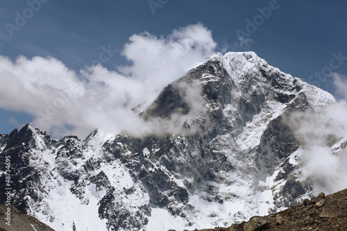 Photo: snowy mountains snowy mountains