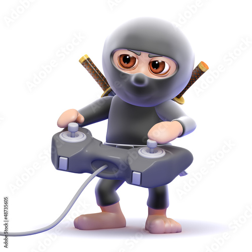 Illustration: Ninja gamer Ninja gamer