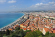 blick über nizza, frankreich