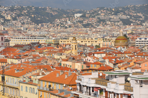 Photo: blick über nizza, cote d'azur blick über nizza, cote d'azur