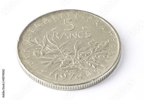 Photo: old French coin old French coin