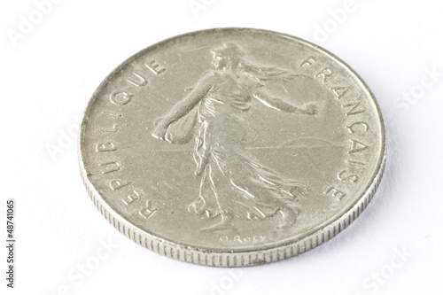 Photo: old French coin old French coin