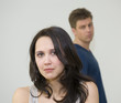 Femme pleurant suite à une dispute avec son conjoint