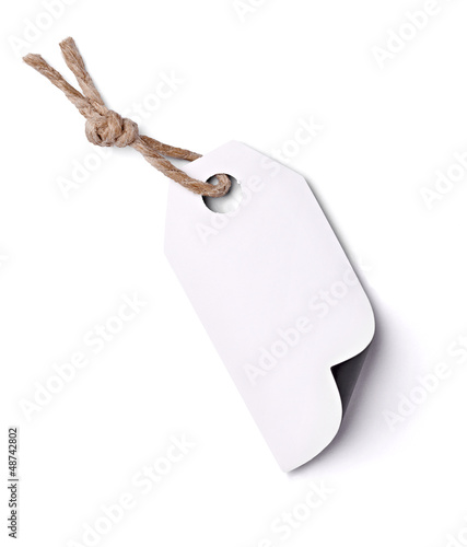Photo: price label blank note shopping price label blank note shopping