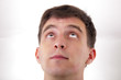 Photo: Man staring up Man staring up