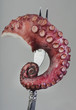 Octopus On a Silver Fork.